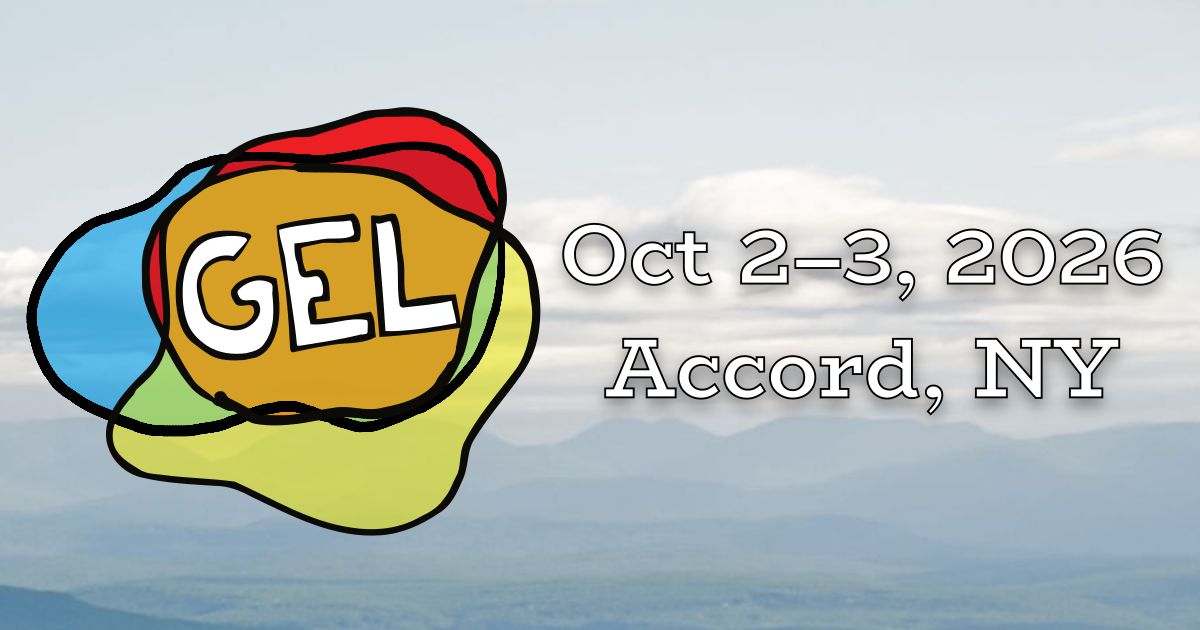 Big announcement: Gel 2026 conference